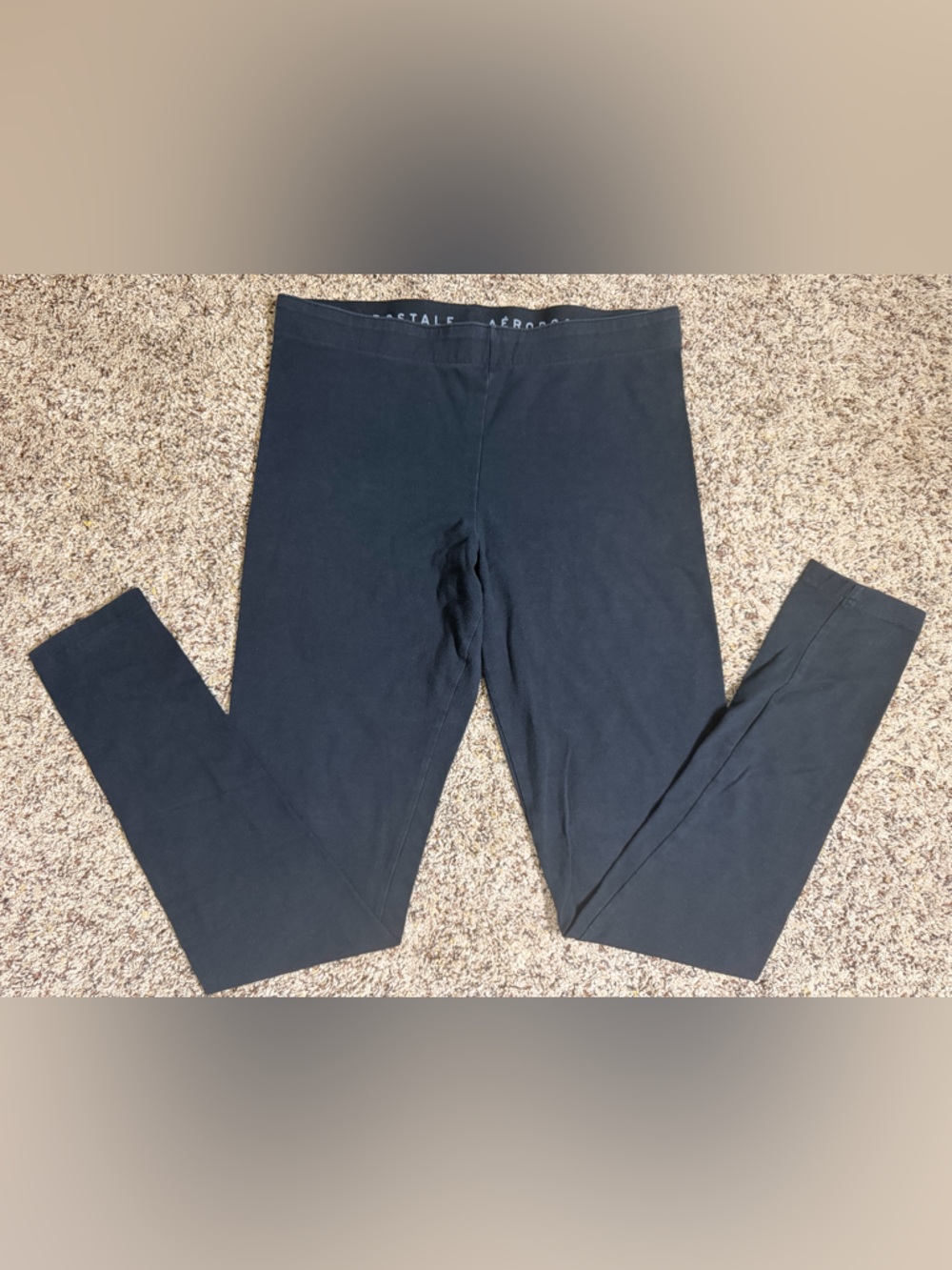 Aeropostale Black Leggings - Large